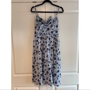 Moon River Tie-Front Cami Dress